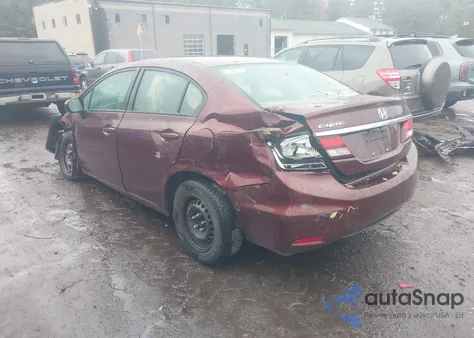 2015 Honda Civic Lx from USA, damaged, VIN 19XFB2F57FE085583